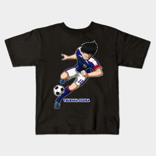 Captain Tsubasa Tsubasa Ozora Drive Shoot Color Kids T-Shirt